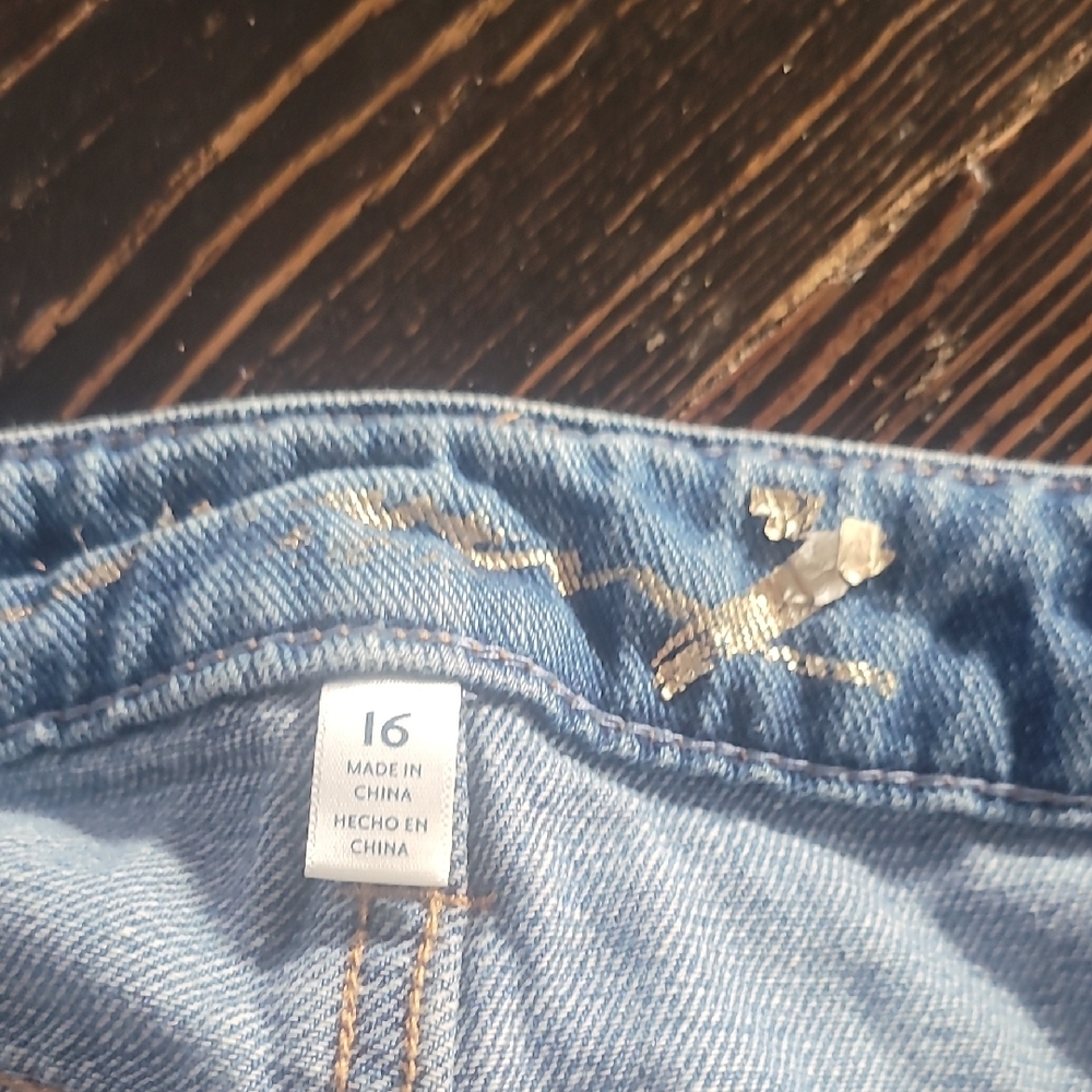Seven7 Light Blue Ripped Jean Shorts - Picture 4 of 5